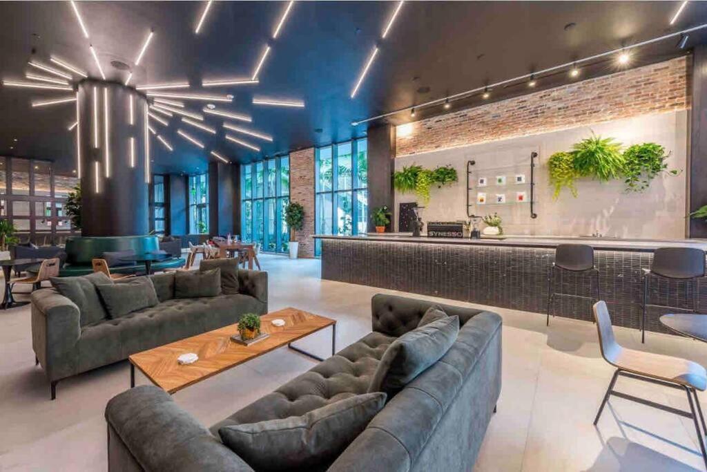 Ferienwohnung Vibrant Studio Downtown Miami Exterior foto