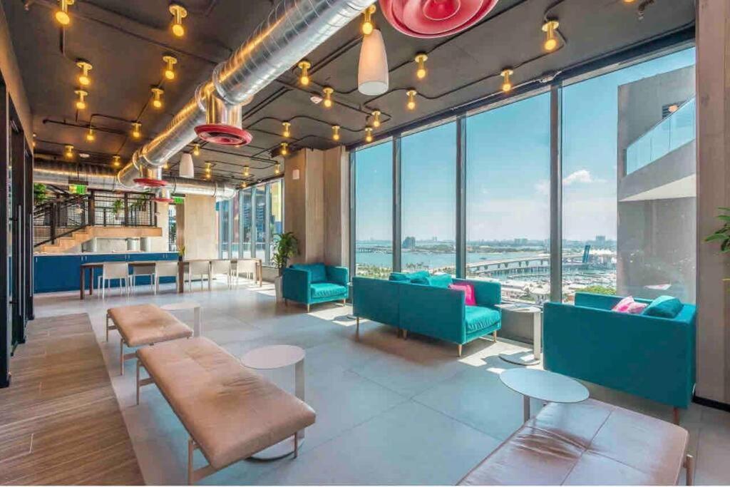 Ferienwohnung Vibrant Studio Downtown Miami Exterior foto