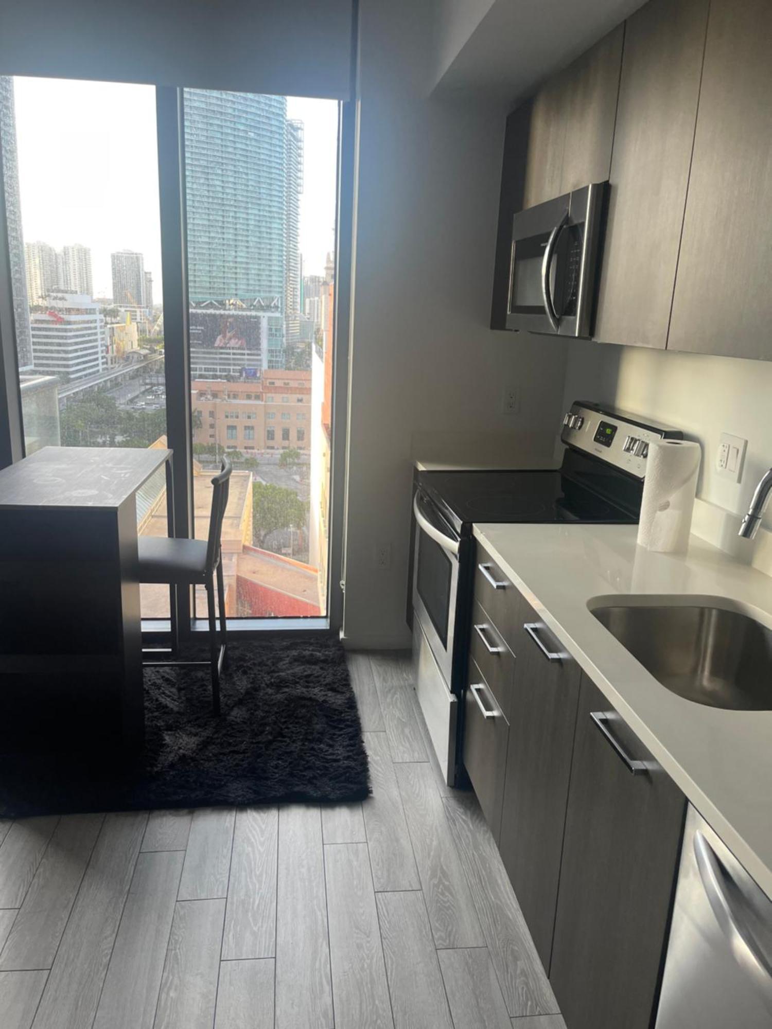 Ferienwohnung Vibrant Studio Downtown Miami Exterior foto